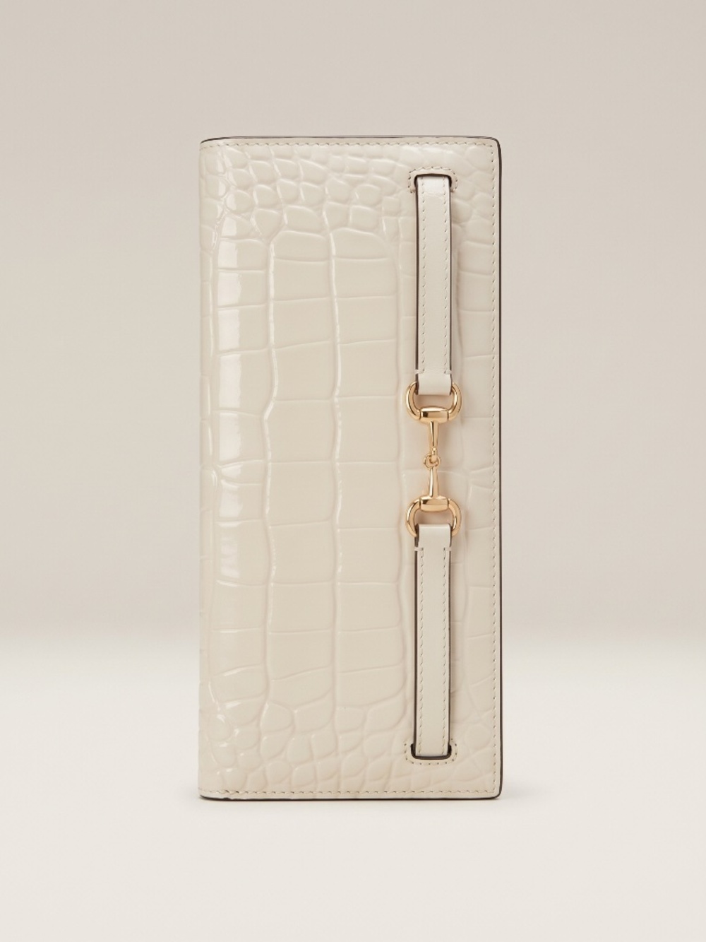 NIB - Michael Kors Carson Large Crocodile Embossed Wallet